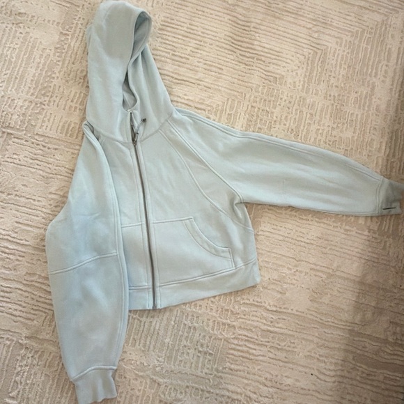 lululemon athletica Sweaters - lululemon athletica powder blue scuba